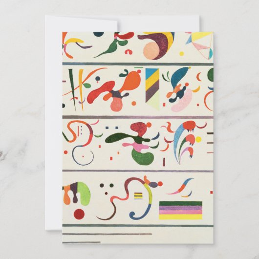 Wassily Kandinsky - Nachfolge Einladung (Vorderseite)