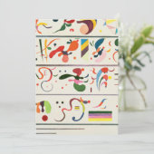 Wassily Kandinsky - Nachfolge Einladung (Stehend Vorderseite)