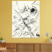 Wassily Kandinsky - Ohne Titel Leinwanddruck (Insitu (Wohnzimmer))