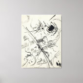 Wassily Kandinsky - Ohne Titel Leinwanddruck (Vorderseite)