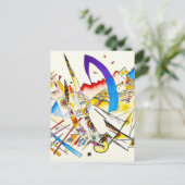 Wassily Kandinsky ohne Titel Postkarte (Stehend Vorderseite)