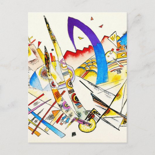 Wassily Kandinsky ohne Titel Postkarte (Vorderseite)