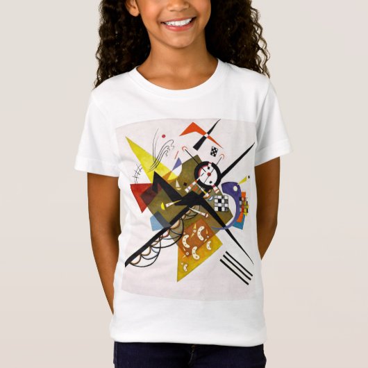Wassily Kandinsky  On White II T-Shirt (Vorderseite)