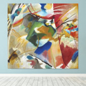 Wassily Kandinsky - Oriental (1909) Leinwanddruck (Insitu (Holzboden))