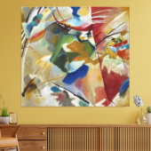 Wassily Kandinsky - Oriental (1909) Leinwanddruck (Insitu (Wohnzimmer))