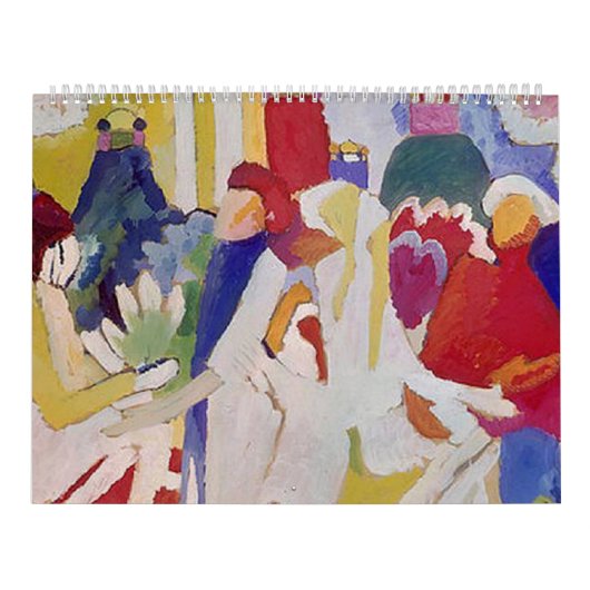 Wassily Kandinsky Oriental Kalender (Titelbild)
