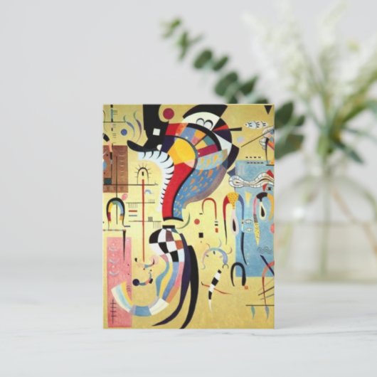 Wassily Kandinsky Postkarte (Stehend Vorderseite)