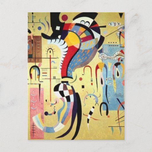 Wassily Kandinsky Postkarte (Vorderseite)
