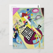 Wassily Kandinsky Postkarte (Vorne/Hinten)