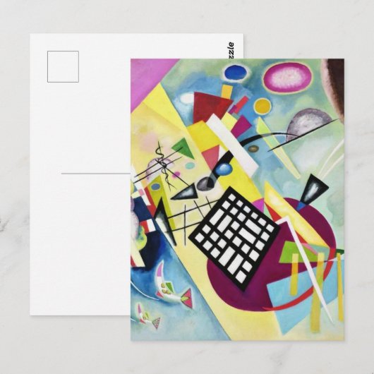 Wassily Kandinsky Postkarte (Vorne/Hinten)