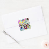Wassily Kandinsky Quadratischer Aufkleber (Umschlag)