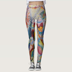 Wassily Kandinsky Roter Fleck Klassische Abstrakte Leggings