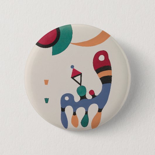 Wassily Kandinsky (Russisch, 1866 - 1944) Button (Vorderseite)