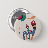 Wassily Kandinsky (Russisch, 1866 - 1944) Button (Vorne & Hinten)