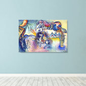 Wassily Kandinsky - Saint George & The Horsemen Leinwanddruck (Insitu (Holzboden))