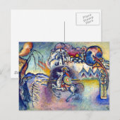 Wassily Kandinsky - Saint George & The Horsemen Postkarte (Vorne/Hinten)