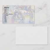 Wassily Kandinsky - Saint George & The Horsemen Visitenkarte (Vorne/Hinten)