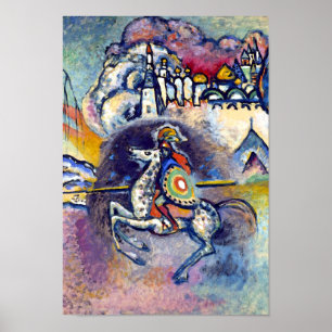 Wassily Kandinsky - Sankt Georg & Die Reiter Poster