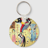 Wassily Kandinsky Schlüsselanhänger (Rückseite)