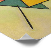 WASSILY KANDINSKY - Schwarz und Violett Poster (Ecke)