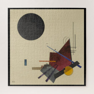 Wassily Kandinsky, Schwarze Beziehung, 1924 Puzzle
