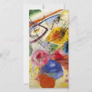 Wassily Kandinsky - Schwarze Linien Feiertagskarte