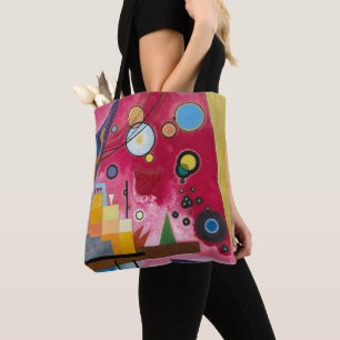 Wassily Kandinsky Schweres Rot 1924 Abstrakte Kuns Tasche