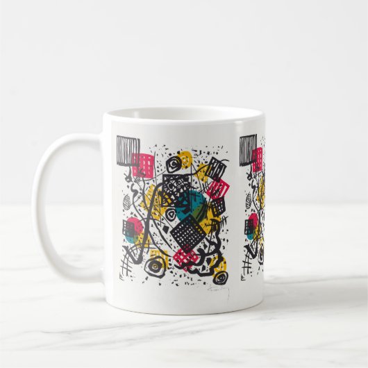 Wassily Kandinsky – Small Worlds V (1922) – Custom Kaffeetasse (Links)
