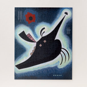 Wassily Kandinsky - Spitzes Schwarz. Puzzle