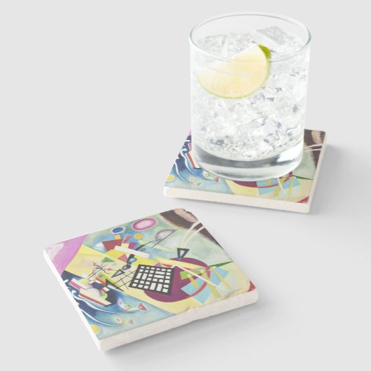 Wassily Kandinsky Steinuntersetzer (Seitenansicht)