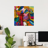 Wassily Kandinsky: Studie zur Improvisation V Poster (Heimbüro)