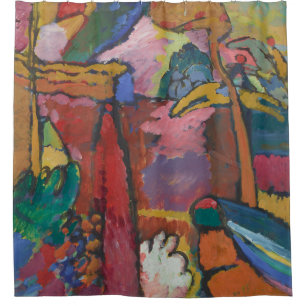 Wassily Kandinsky, Study for Improvisation V Duschvorhang