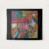 Wassily Kandinsky, Study for Improvisation V Wandteppich (Vorderseite (Horizontal))
