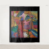 Wassily Kandinsky, Study for Improvisation V Wandteppich (Vorderseite)