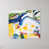 Wassily Kandinsky - The cow (1910) Leinwanddruck (Vorderseite)