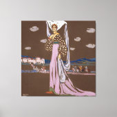 Wassily Kandinsky - The Night (Walking Lady) Leinwanddruck (Vorderseite)