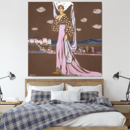 Wassily Kandinsky - The Night (Walking Lady) Leinwanddruck