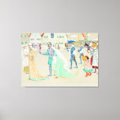 Wassily Kandinsky - The Young Couple  Leinwanddruck (Vorderseite)