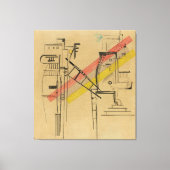 Wassily Kandinsky - Transmission (1935) Leinwanddruck (Vorderseite)