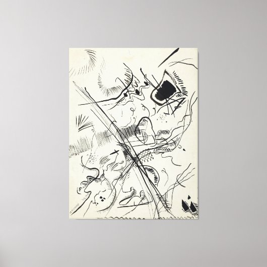 Wassily Kandinsky - Untitled  Leinwanddruck (Vorderseite)