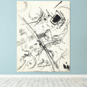 Wassily Kandinsky - Untitled  Leinwanddruck (Insitu (Holzboden))