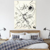 Wassily Kandinsky - Untitled  Leinwanddruck (Insitu (Schlafzimmer))