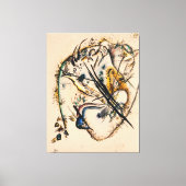 Wassily Kandinsky - Watercolour with Seven Strokes Leinwanddruck (Vorderseite)