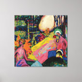 Wassily Kandinsky - Weisser Klang (White Sound) Leinwanddruck (Vorderseite)