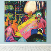 Wassily Kandinsky - Weisser Klang (White Sound) Leinwanddruck (Insitu (Holzboden))