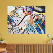 Wassily Kandinsky - With Sun (1911) Leinwanddruck (Insitu (Wohnzimmer))