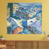 Wassily Kandinsky - Zubovsky Platz (1916) Leinwanddruck (Insitu (Wohnzimmer))