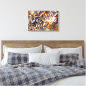 Wassily Kandinsky - Zusammensetzung 7 Abstrakt Art Leinwanddruck (Insitu (Schlafzimmer))