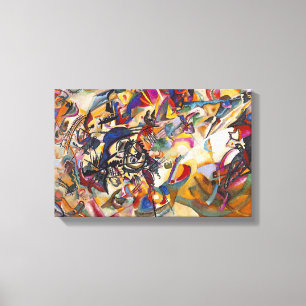 Wassily Kandinsky - Zusammensetzung 7 Abstrakt Art Leinwanddruck