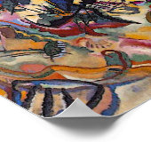 Wassily Kandinsky - Zusammensetzung 7 Abstrakt Art Poster (Ecke)